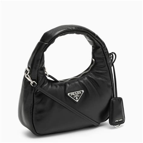 borsa piccola nera prada|Borsa Prada Soft Mini in pelle in Nero .